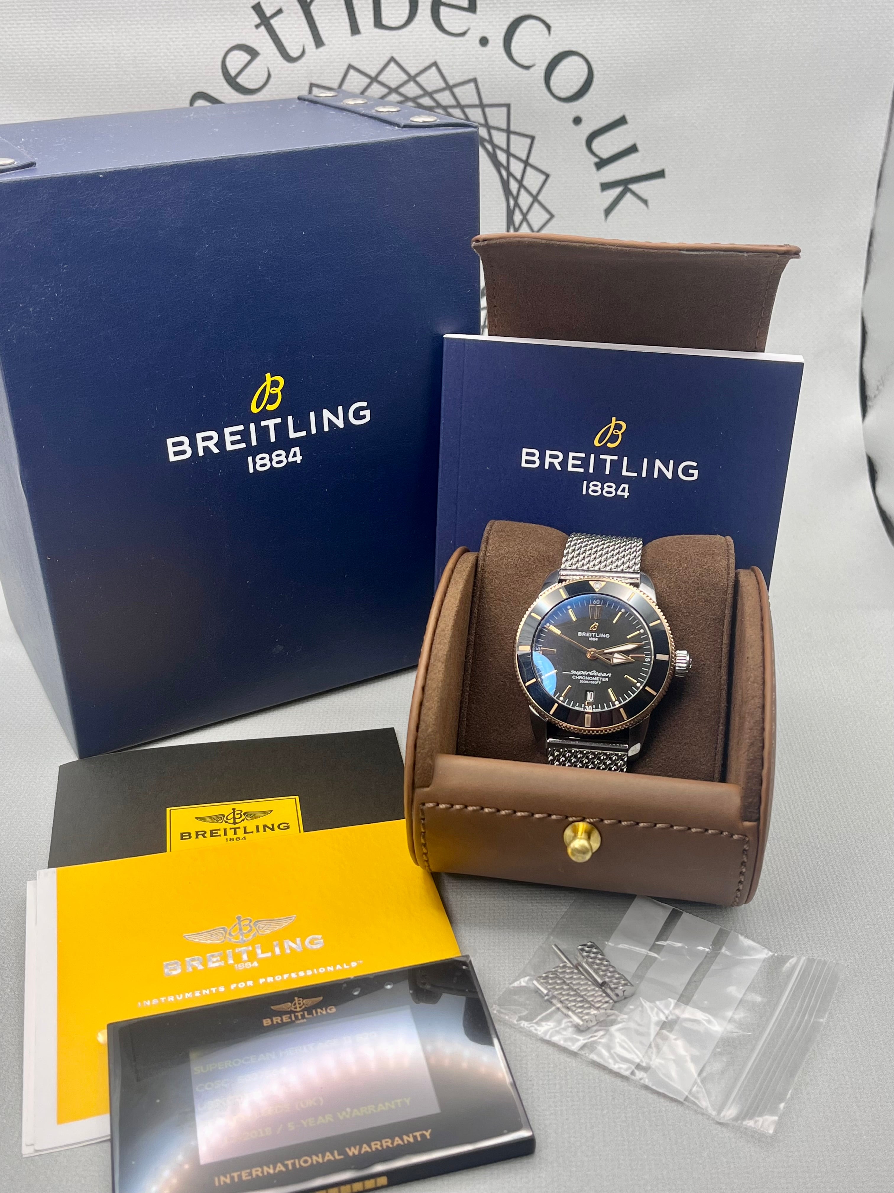 Breitling Superocean Heritage II B20 Auto 44mm S&G UB2030 Full Set