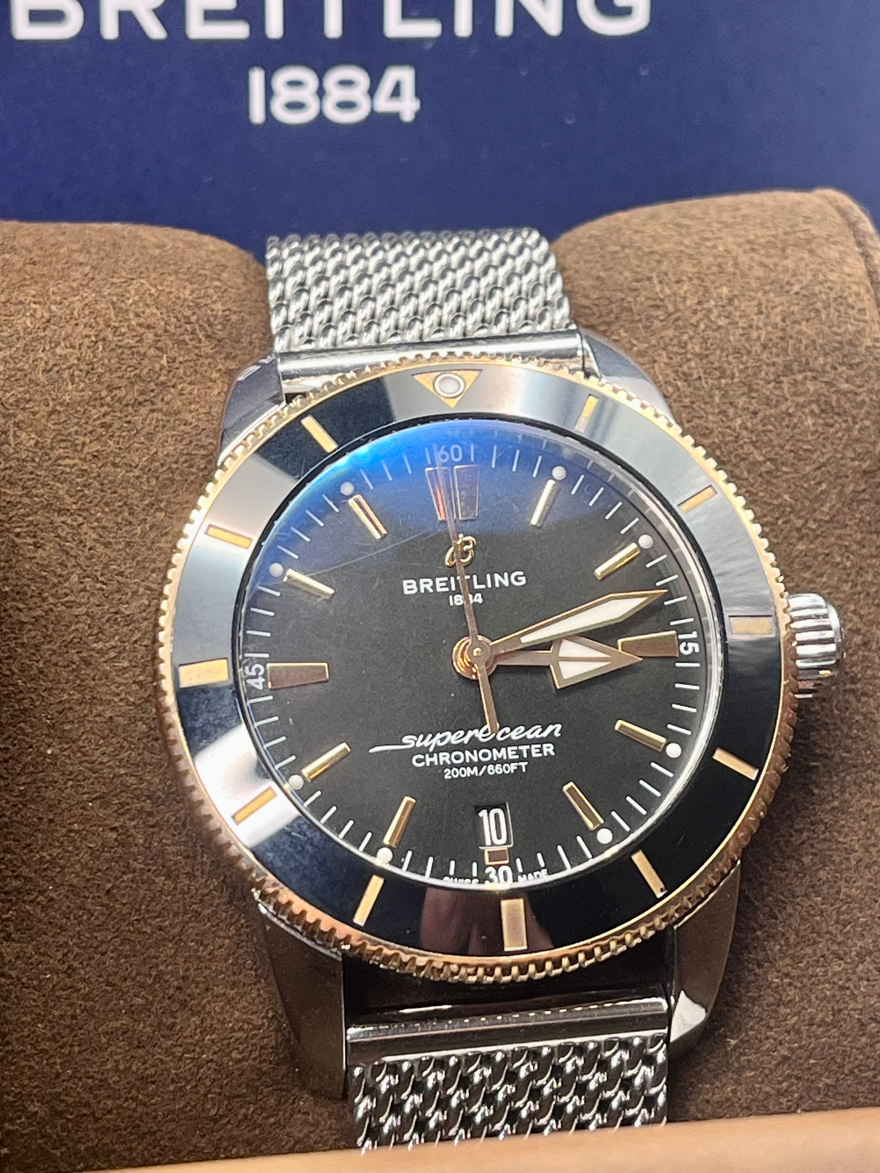 Breitling Superocean Heritage II B20 Auto 44mm S&G UB2030 Full Set