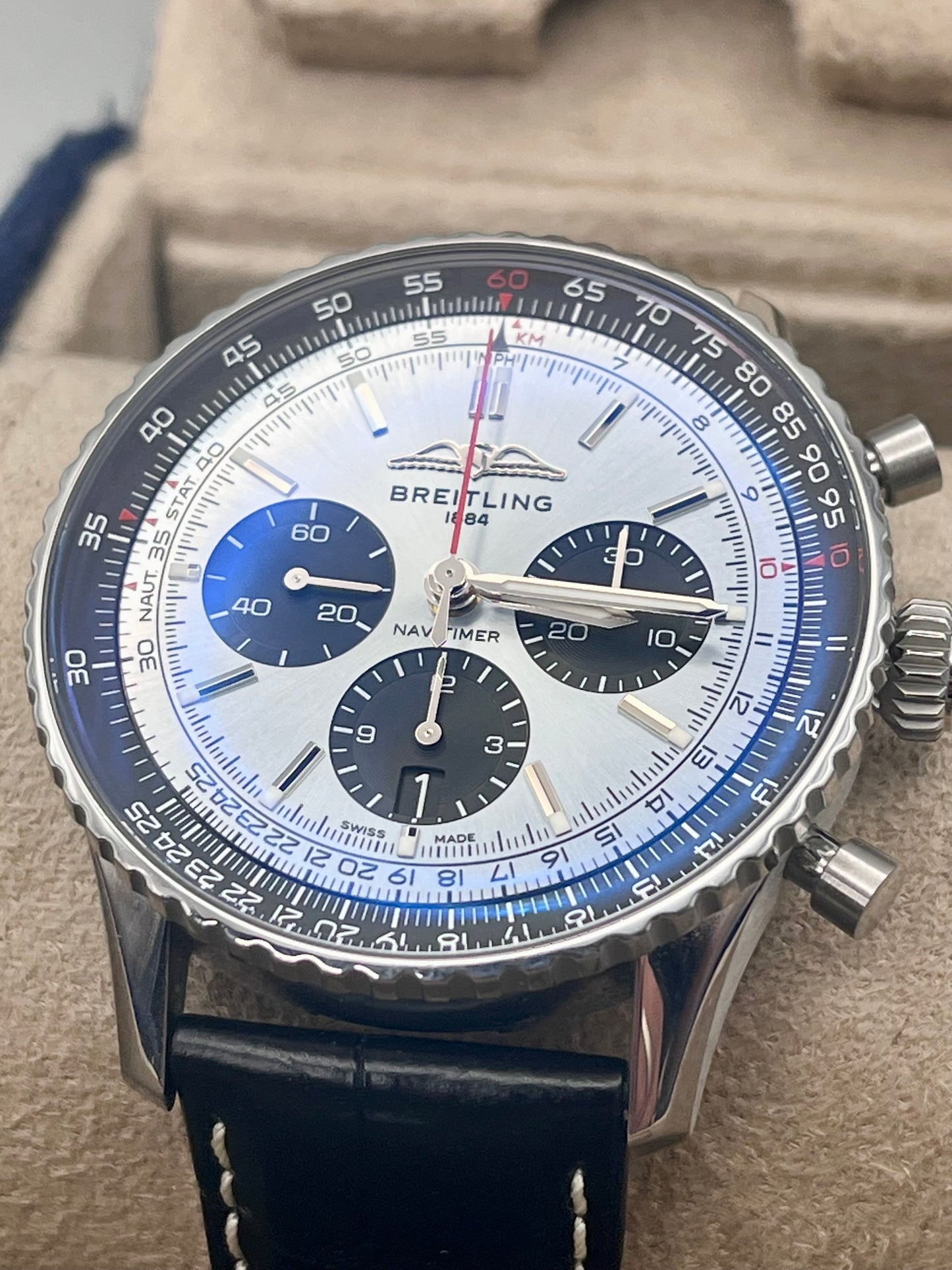 2024 Breitling Navitimer 1 BO1 Chrono Auto 43mm AB0138241C1P1 Full Set