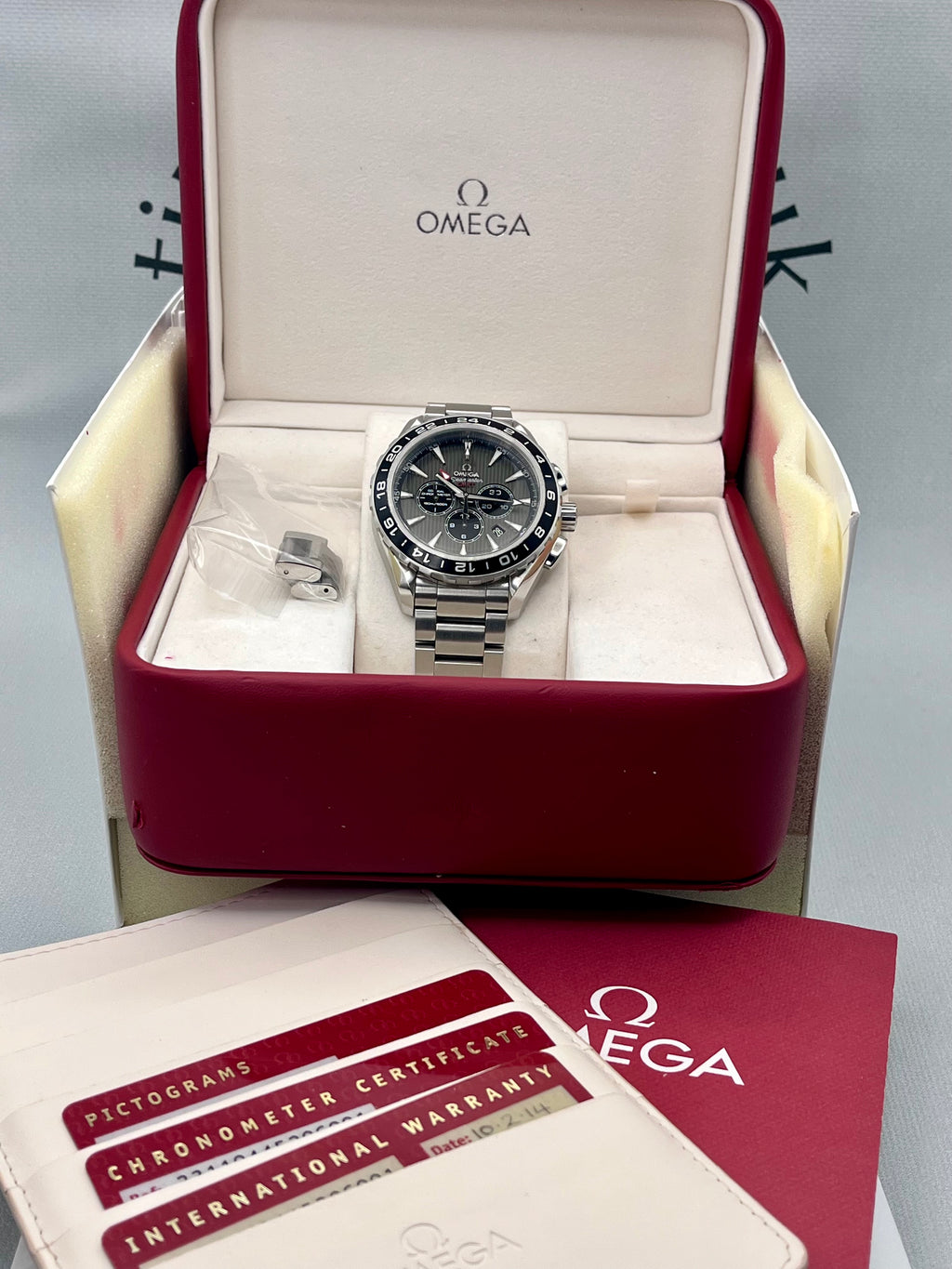 Omega SeaMaster AquaTerra Chrono GMT 231.10.44.52.06.001 Automatic