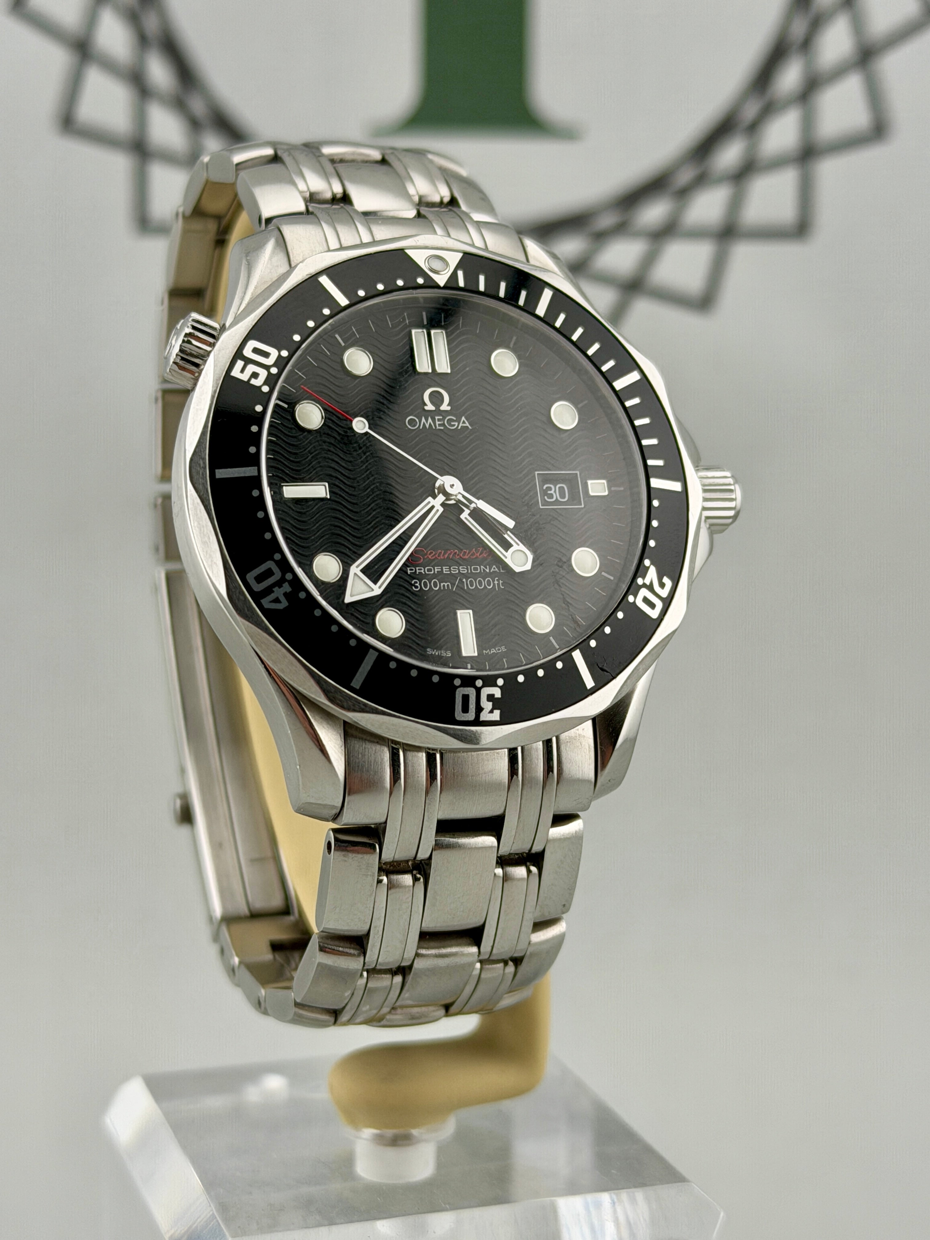 Omega Seamaster Diver 300 Quartz 41mm 212.30.41.61.01.001 Full Set