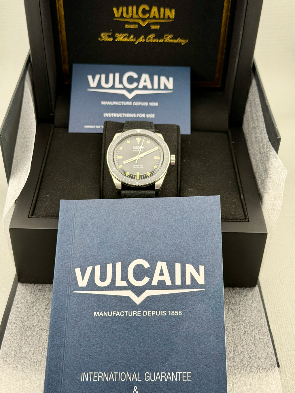 2025 Vulcain Skindiver Nautique Auto 38mm Full Set Part X/Finance Poss
