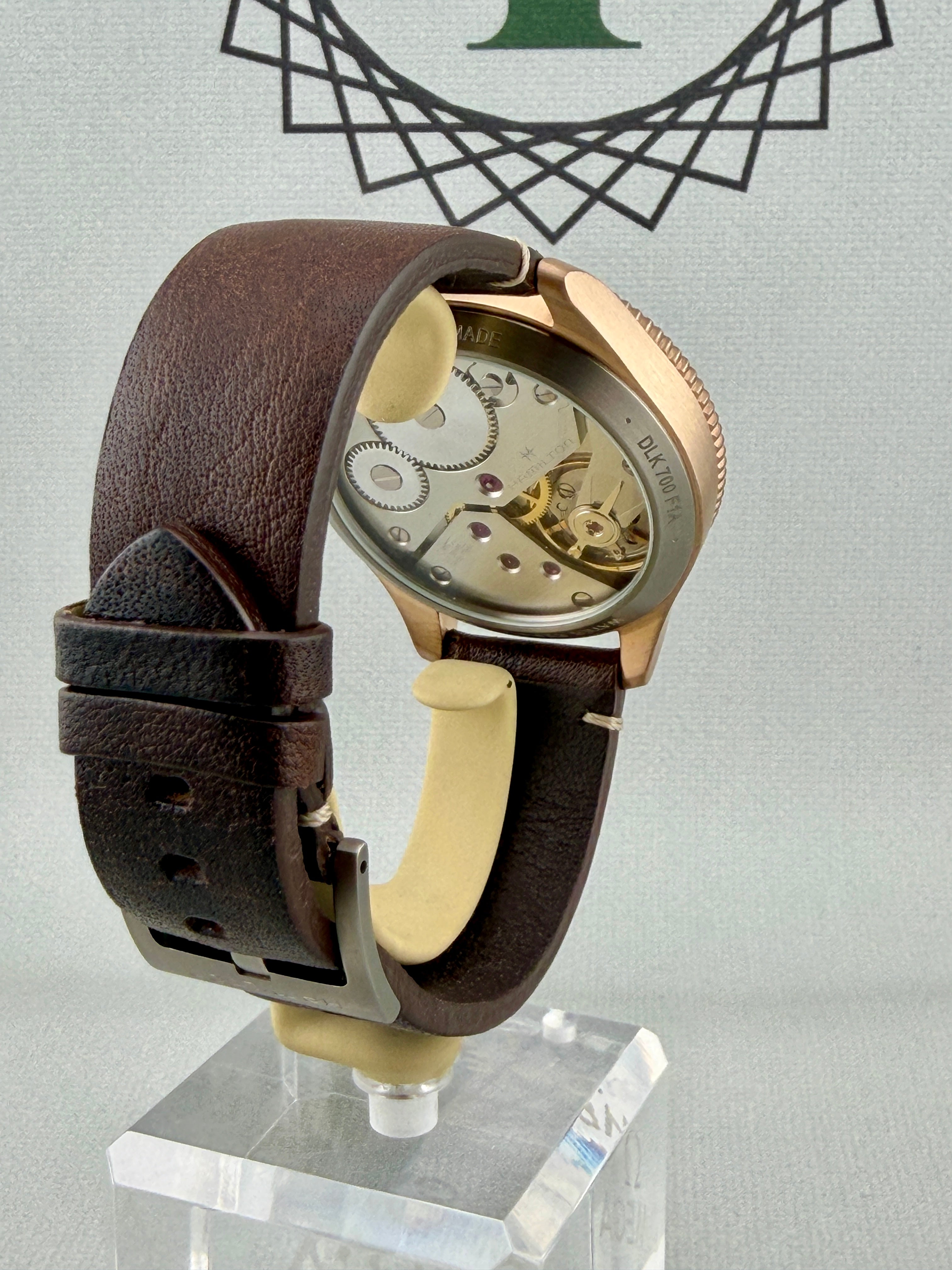 2022 Hamilton Khaki Mechanical Bronze 43mm H76709530 Mint Condition