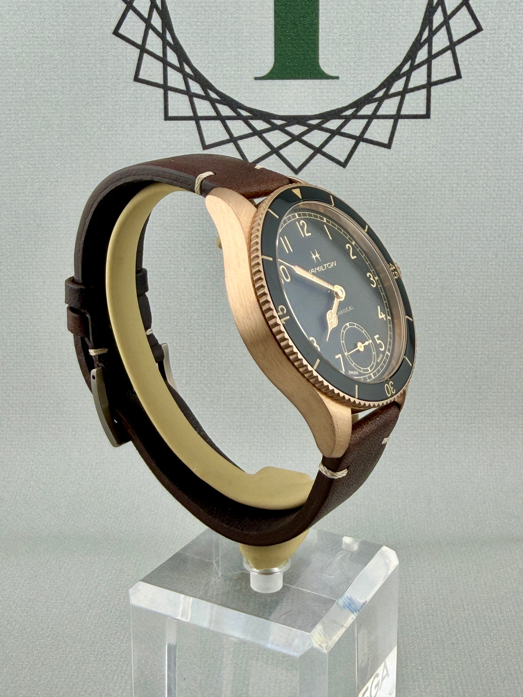 2022 Hamilton Khaki Mechanical Bronze 43mm H76709530 Mint Condition